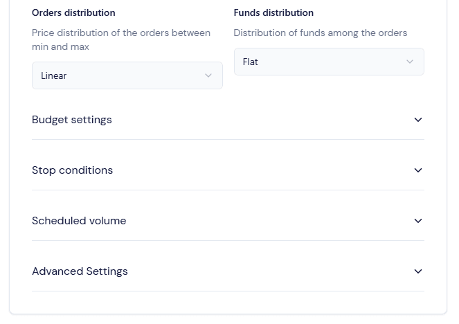 octobot market making starting bot advanced configuration
